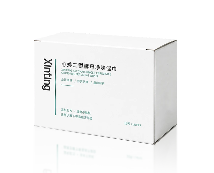 心婷二裂酵母净味湿巾